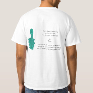 Camiseta de Modelos para empresas de jardinagem ve