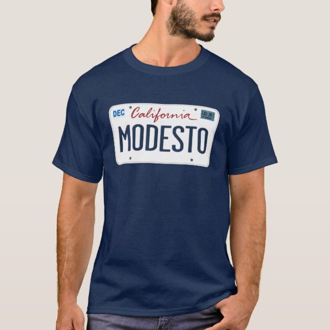 Camiseta de Modesto California T (Frente)
