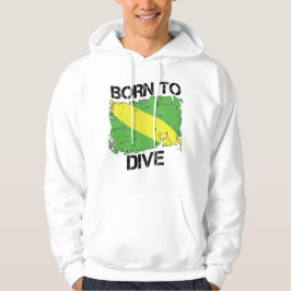 Camiseta de Moletom Bandeira Nitrox Born to Dive