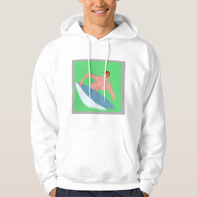 Camiseta de Moletom com Impressão Original de Aqua (Frente)