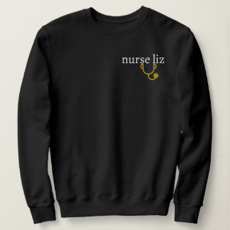 Camiseta de Moletom com Nome e Credencial de Enfer