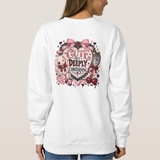 Camiseta de moletom Coquete Fofa Mas Profundamente