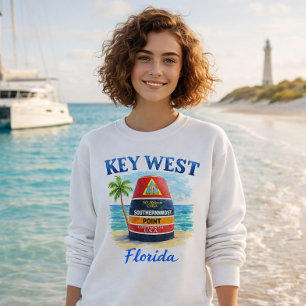 Camiseta de Moletom da Ilha do Pôr do Sol de Key W