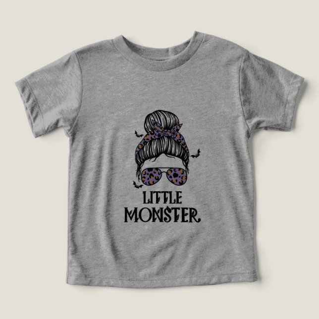 Camiseta de monstro do Dia das Bruxas (Design frontal)