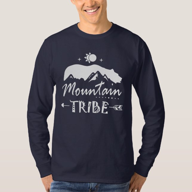 Camiseta de Montanha para RVers e Hikers (Frente)