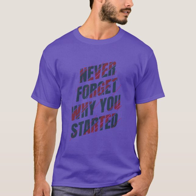 Camiseta de Motivação (Frente)