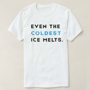 Camiseta de Motivação para Academia Mesmo O Gelo M
