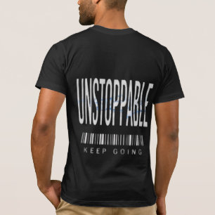 Camiseta de Motivação Trabalhe Duro Foque Sonhe