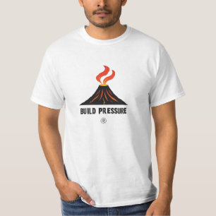 Camiseta de Motivação Vulcão Erupção de Poder