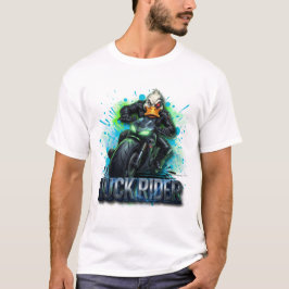 Camiseta de Moto Cyber Duck Rider 3D