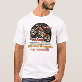 Camiseta de Moto Freedom Miles and Memories