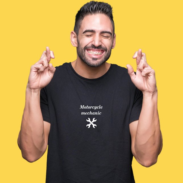 Camiseta de motocicleta mecânica (Criador carregado)