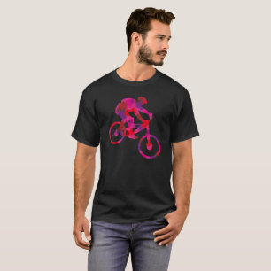 Camiseta de Motociclista Colorida