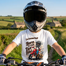 Camiseta de Motocross Masculina "Nascido para Pilo