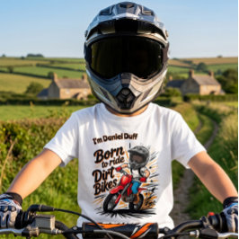 Camiseta de Motocross Masculina "Nascido para Pilo