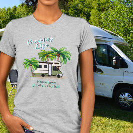 Camiseta de Motorhome Classe C de Camping