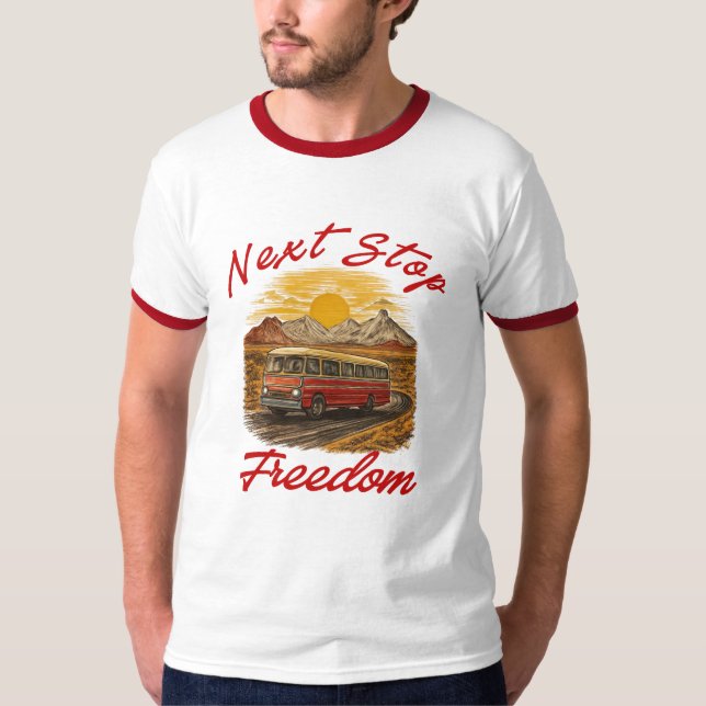Camiseta de Motorista de Ônibus Aposentado – Prese (Frente)