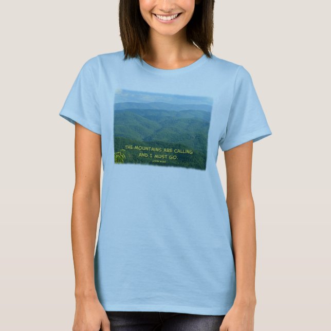 Camiseta De Mtns /Mtns chamada fumarento verde luxúria! (Frente)
