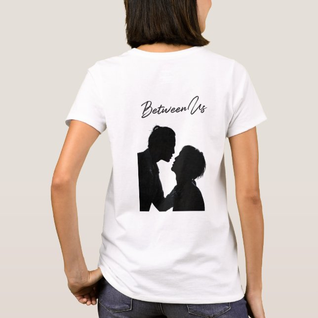 Camiseta de mujer Between us (Verso)