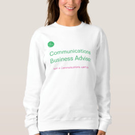 Camiseta de mulher Communications Business Advisor