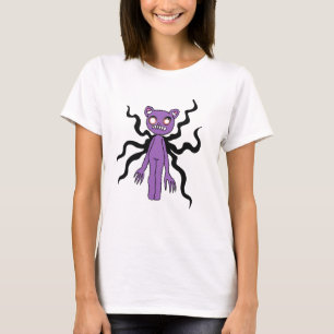 Camiseta de Mulher Urso Monstro Tentacular