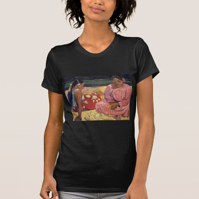 Camiseta De "mulheres Tahitian no t-shirt de Gauguin da (Frente)