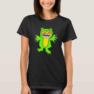 Camiseta de Mulheres Urso de Pelúcia Malvado
