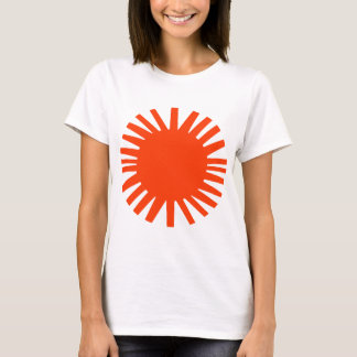 Camiseta de mulheres VERMELHA SUN