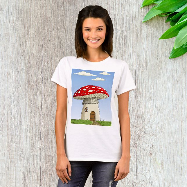 Camiseta de Mushroom House (Criador carregado)