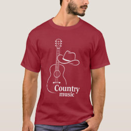 Camiseta de Música Country