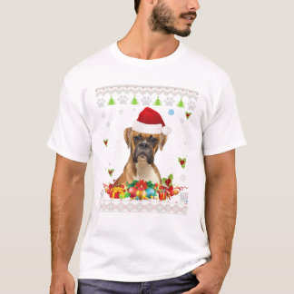Camiseta de Natal Cachorro Feio