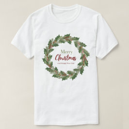 Camiseta de Natal com Coroa