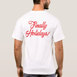 Camiseta de Natal - Correndo com Cacau e Prazos