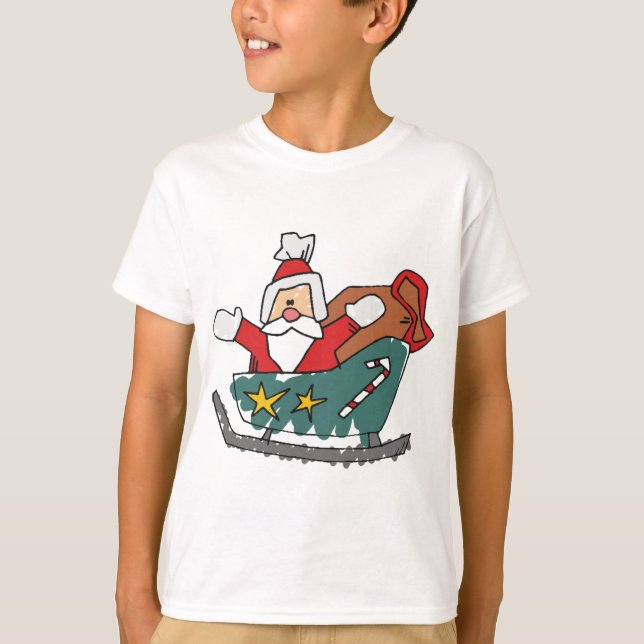 Camiseta de Natal da criança (Frente)