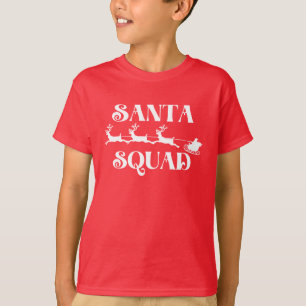 Camiseta de Natal da Equipe do Papai Noel
