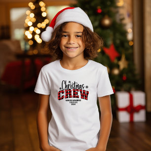 Camiseta de Natal da Família 2024