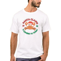 Camiseta de Natal da Flórida - Papai Noel "Garras"