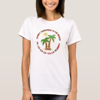 Camiseta de Natal da Flórida para Mulheres