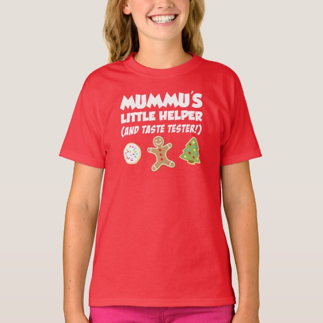 Camiseta de Natal da Mummu Cookies (Frente)