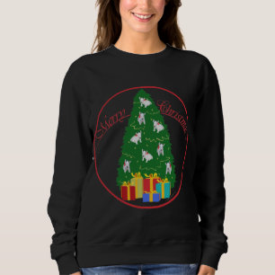 Camiseta de Natal de Bull Terriers