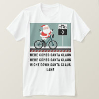 Camiseta de Natal de Ciclismo