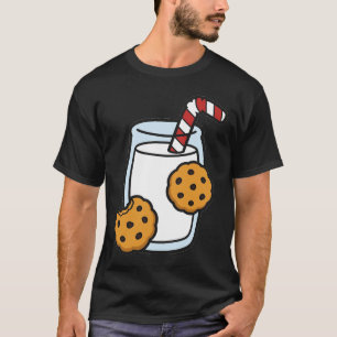 Camiseta de Natal de Leite e Biscoitos Fofinhos
