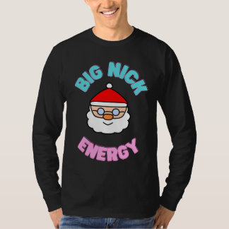 camiseta de natal de nick energy