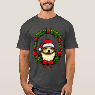 Camiseta de Natal de Ouriço