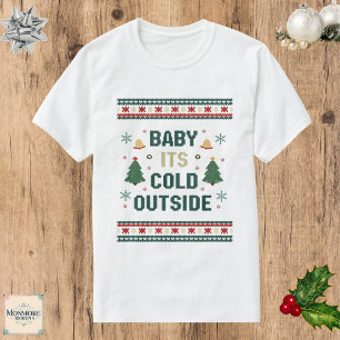 Camiseta de Natal - Design Festivo Feio do Jingle