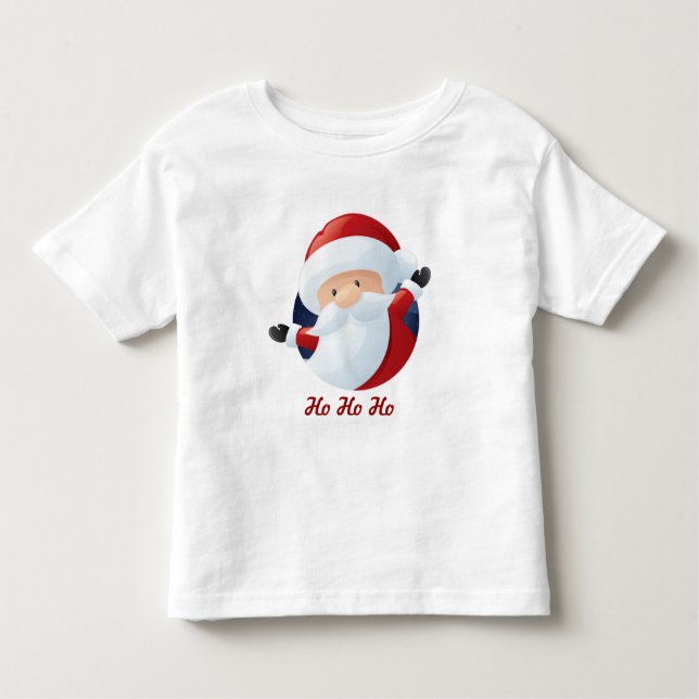 Camiseta de Natal do Papai Noel (Frente)