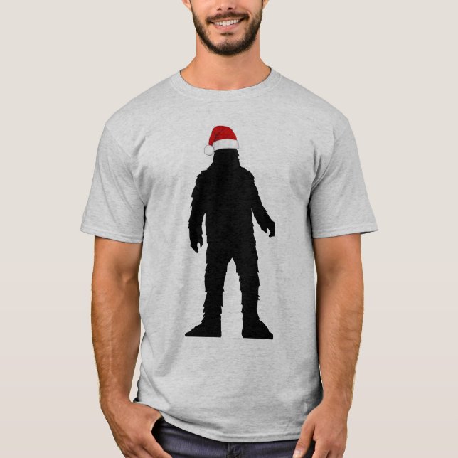 Camiseta de Natal do Pé Grande (Frente)