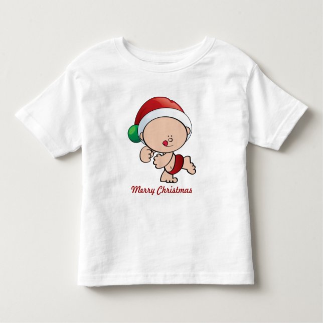 Camiseta de Natal Elf Holiday (Frente)