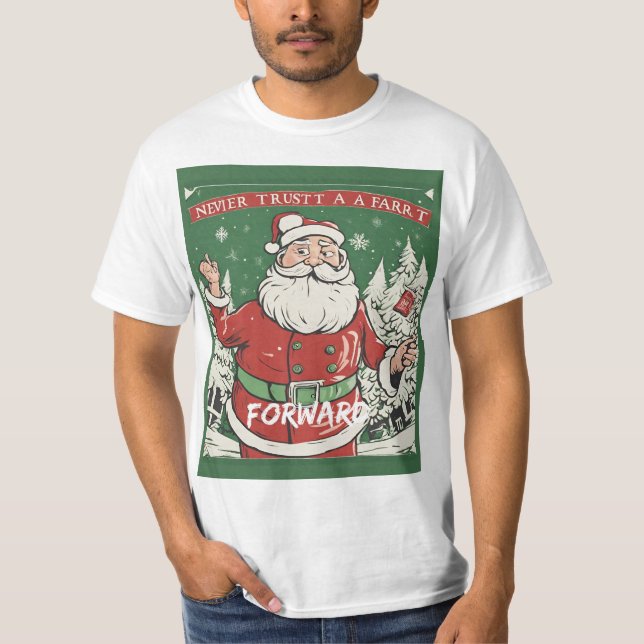 Camiseta de natal engraçada (Frente)