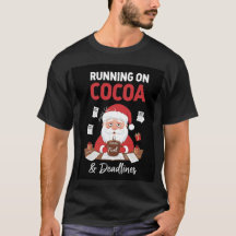Camiseta de Natal Engraçada Moderna | Design de Pa